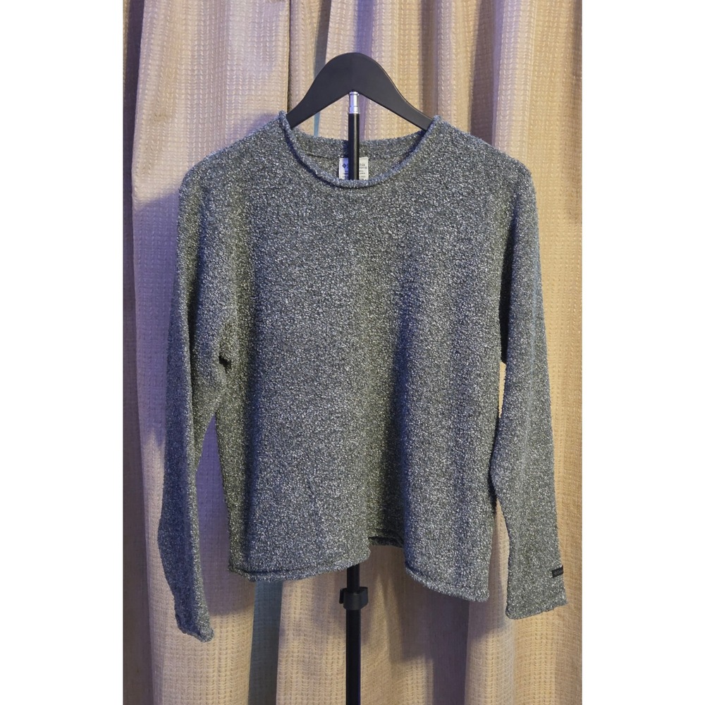 Columbia‎ Long Sleeve Gray Textured Knit Sweater Women's Size Large